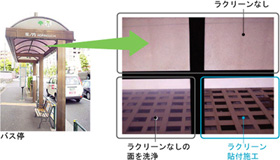 ガラスフィルム(ラクリーン)の視界